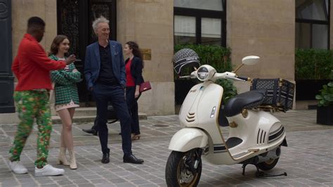 Piaggio Vespa X Christian Dior Scooter In Emily In .